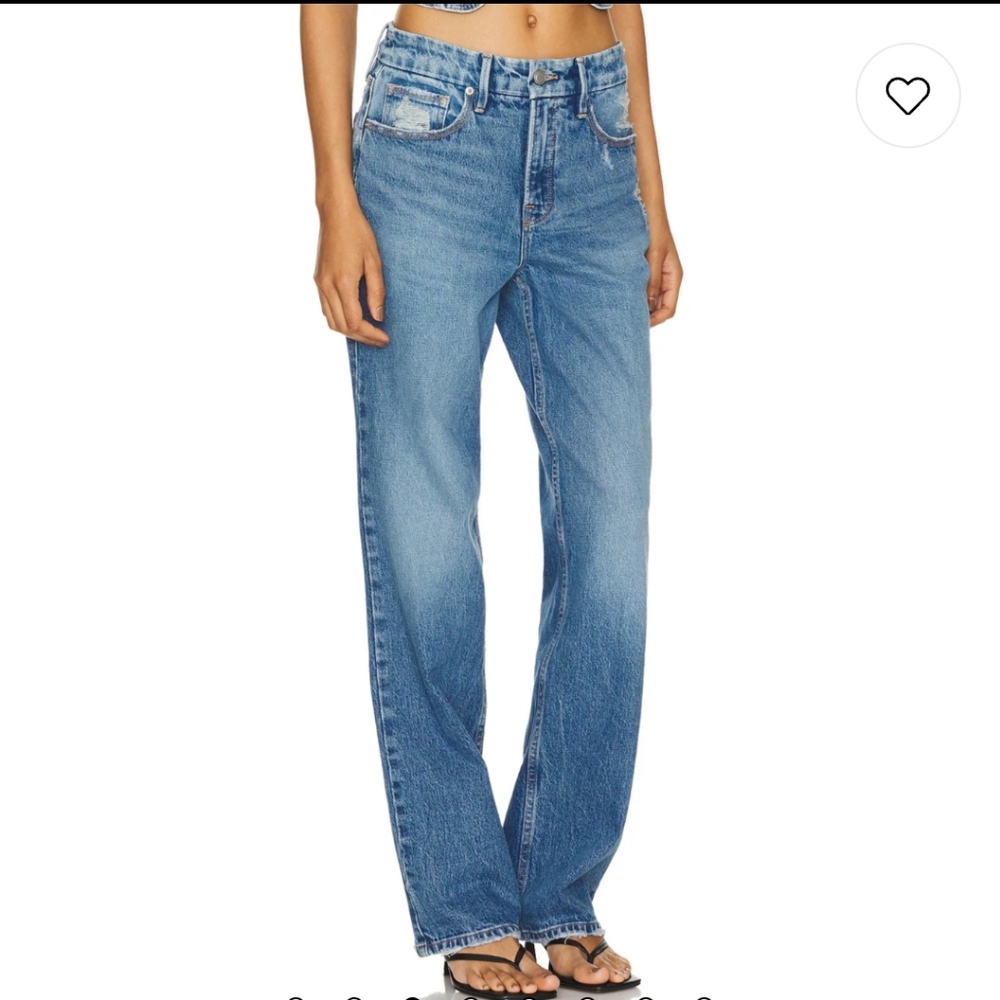 Revolve GOOD 90's YOKE Jeans in Indigo 633 Good American Size 27 4 - Picture 2 of 12